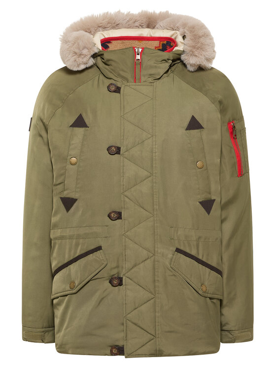 Mustang Mustang Winterjacke Scottsdale 1016900 Grün Regular Fit