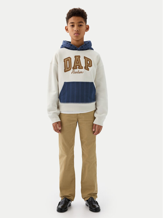 Gap Gap Džemperis 890857-00 Écru Relaxed Fit
