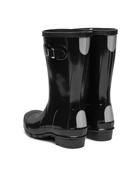 Hunter Hunter Kalosze Orginal Kids Gloss JFT6000RGL Czarny