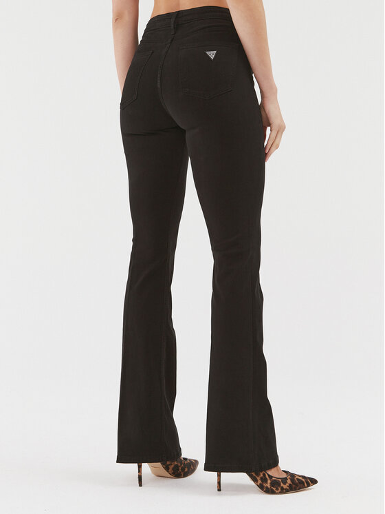 Guess Guess Τζιν Sonia W3BA0L WFQYA Μαύρο Flare Fit
