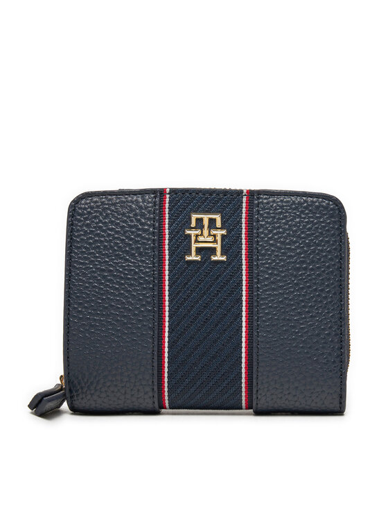 Tommy Hilfiger Mazs sieviešu maks Th Legacy Med Za AW0AW16924 Tumši zils