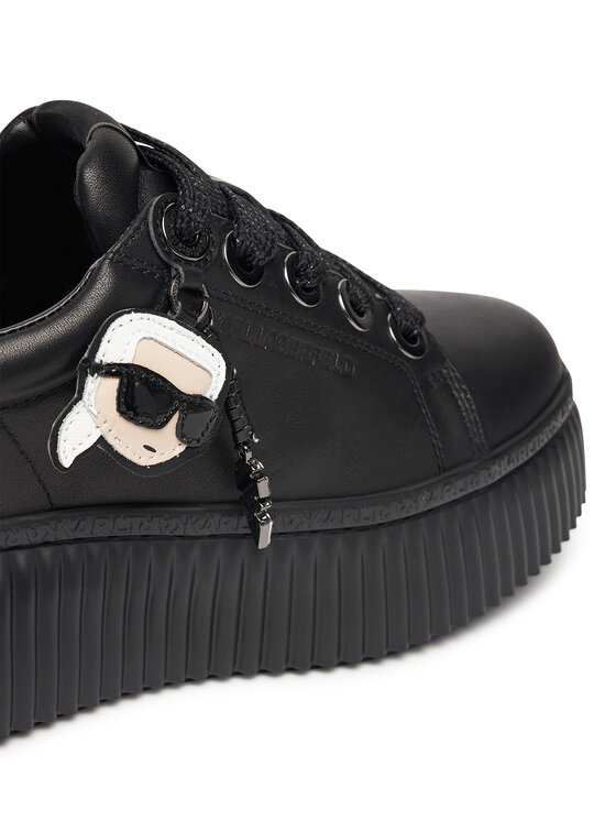 KARL LAGERFELD KARL LAGERFELD Sneakersy KL42376T Čierna