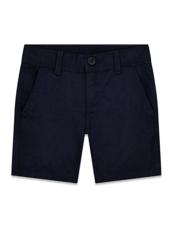 Guess Kids Guess Kids Kalhoty z materiálu 181441 Modrá Regular Fit