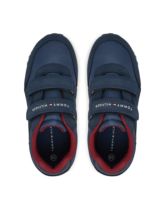 Tommy Hilfiger Tommy Hilfiger Sneakers Low Cut Velcro Sneaker T1X9-35253-1960 S Bleumarin
