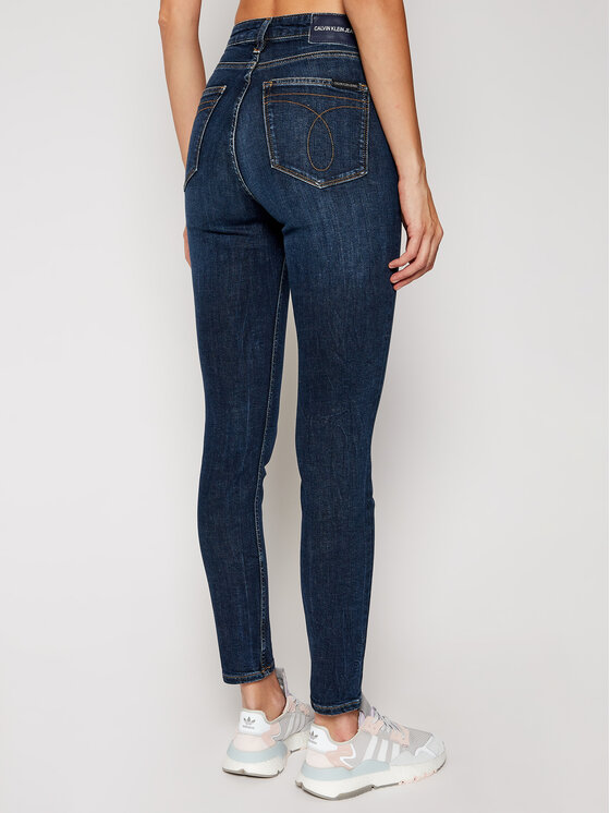 Calvin Klein Jeans jeansy Skinny Fit J20J207762 Blu Skinny Fit • Modivo.it