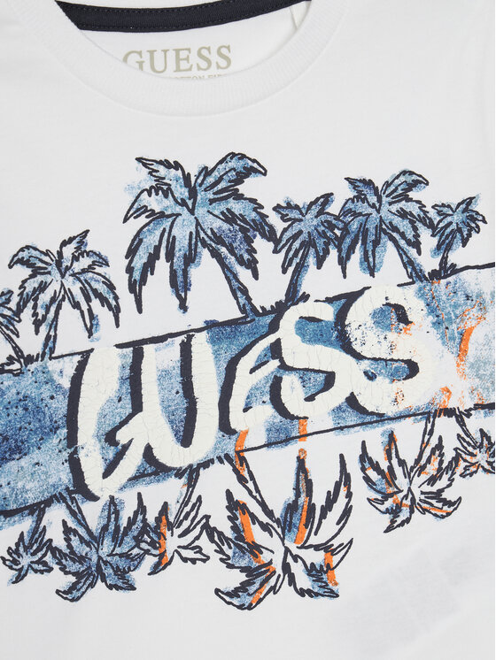 Guess Guess T-krekla un šortu komplekts N5GG13 K8HM4 Zils Regular Fit