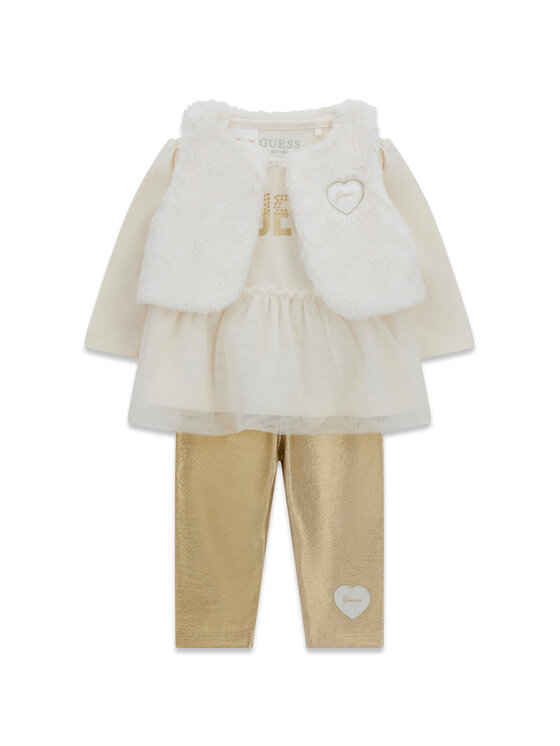 Guess Guess Dječji set A5BG00 WC910 Bijela Regular Fit