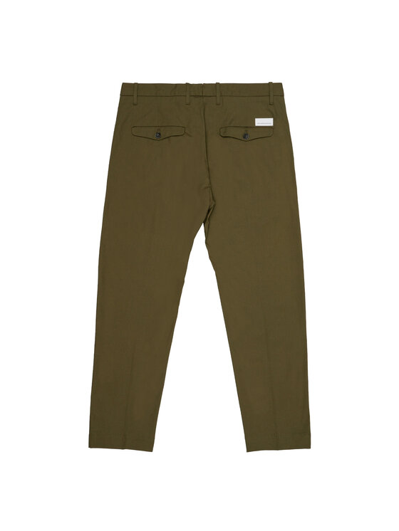Nine Inthe Morning Nine Inthe Morning Pantaloni chino 9ss24-ks108-ol Verde Regular Fit
