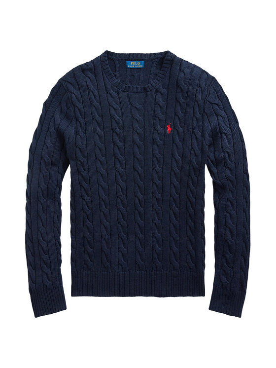 Polo Ralph Lauren Polo Ralph Lauren Sveter 710775885001 Tmavomodrá Regular Fit