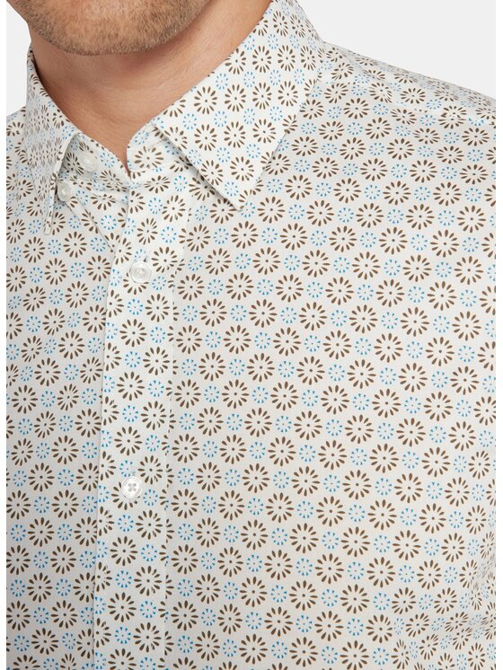 Pako Lorente Pako Lorente Koszula P25WF-1X-021 Biały Slim Fit