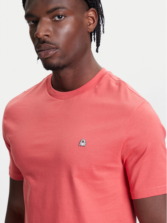 United Colors Of Benetton United Colors Of Benetton T-shirt 3MI5J1AF7 Crvena Regular Fit
