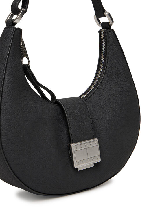 Tommy Jeans Tommy Jeans Torebka Tjw Crush Shoulder Bag AW0AW17539 Czarny