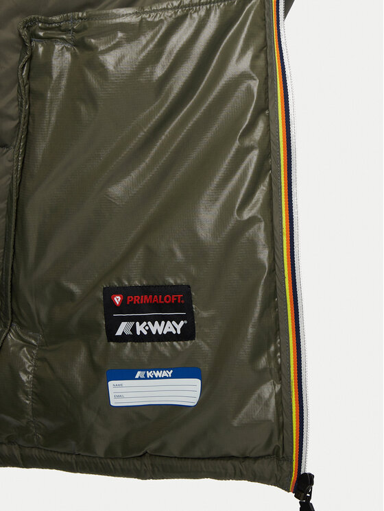 K-Way K-Way Ziemas jaka Le Vrai 3.0 Claude K3126WW Zaļš Regular Fit