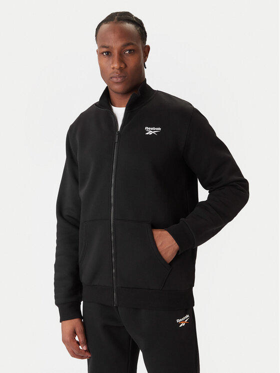 Reebok Reebok Sweatshirt Wrenleigh Track Top RK25144CCM Schwarz Regular Fit