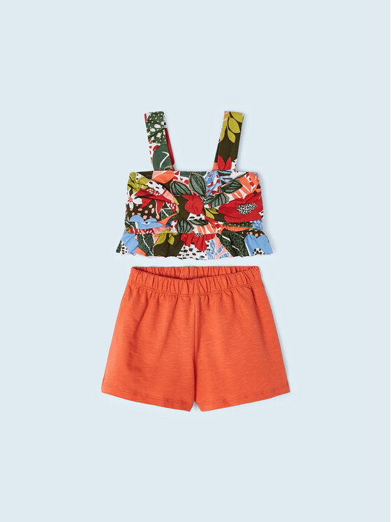 Mayoral Mayoral Set Top und Stoffshorts 3217 Bunt