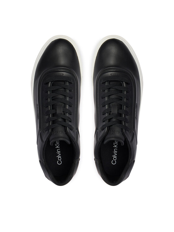 Calvin Klein Calvin Klein Сникърси Basket Cupsole Oxf Lup Hf Lth YM0YM01452 Черен