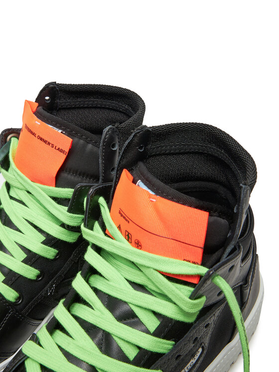 Off-White Off-White Sneakersy OMIA065S22LEA0031010 Černá