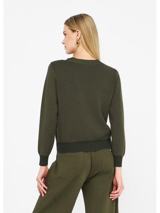 Liu Jo Liu Jo Maglione TF5254MS49IA4350 Verde Regular Fit