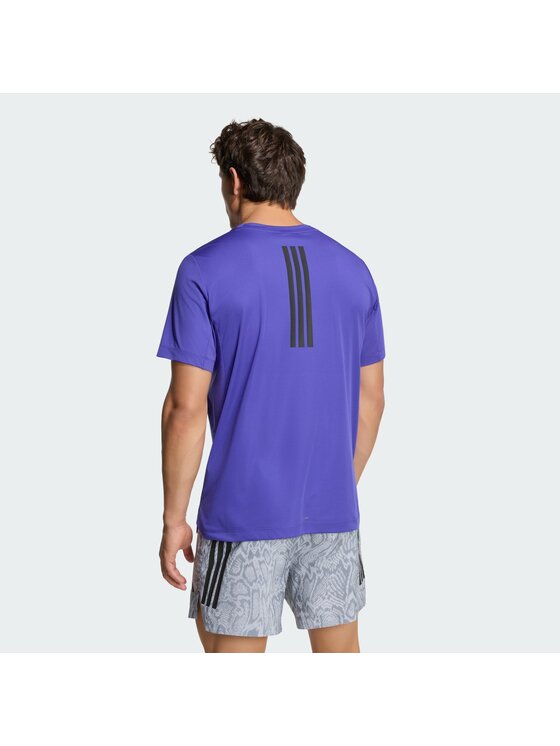 adidas adidas Koszulka techniczna 159353 Fioletowy Regular Fit
