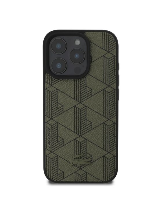 Lacoste Lacoste Etui na telefon Apple iPhone 16 Pro Zielony
