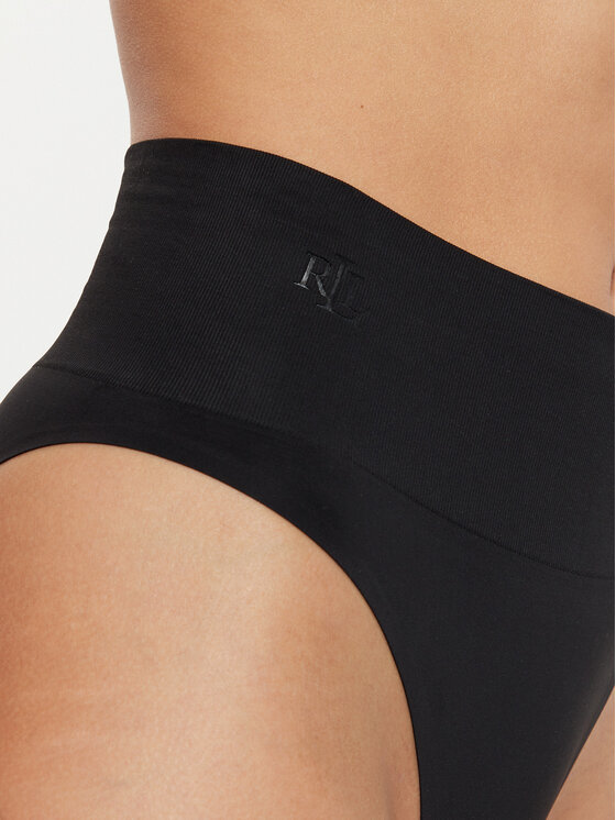 LAUREN RALPH LAUREN LAUREN RALPH LAUREN Klasične spodnje hlačke z visokim pasom 4L0020 Črna