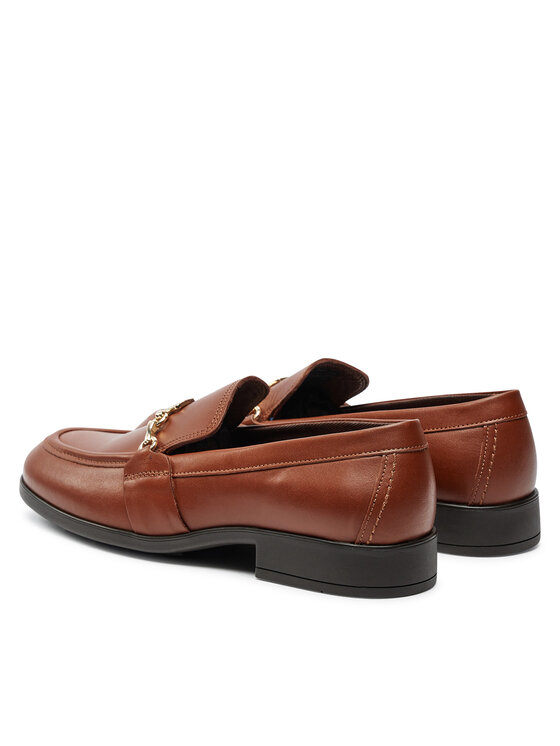 Tommy Hilfiger Tommy Hilfiger Loaferice FW0FW08339 Smeđa