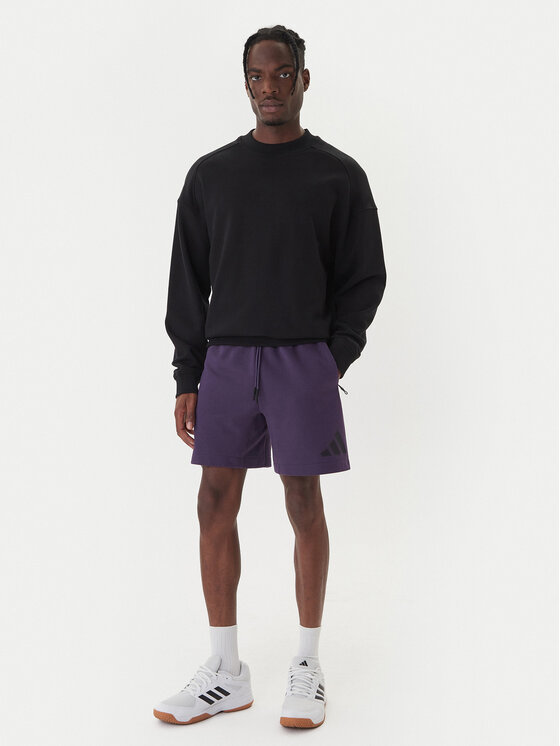 adidas adidas Sportske kratke hlače Z.N.E. JW4747 Ljubičasta Regular Fit