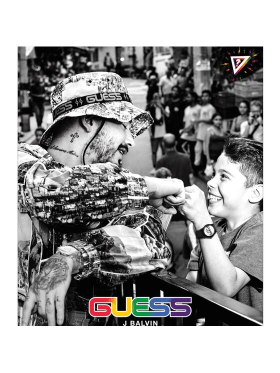 Guess Guess Zegarek V1049M1 Niebieski