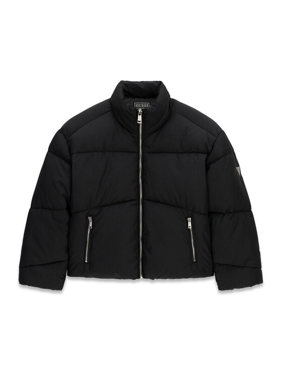 Guess Guess Μπουφάν χειμωνιάτικο J6BL22 W4076 Μαύρο Oversize