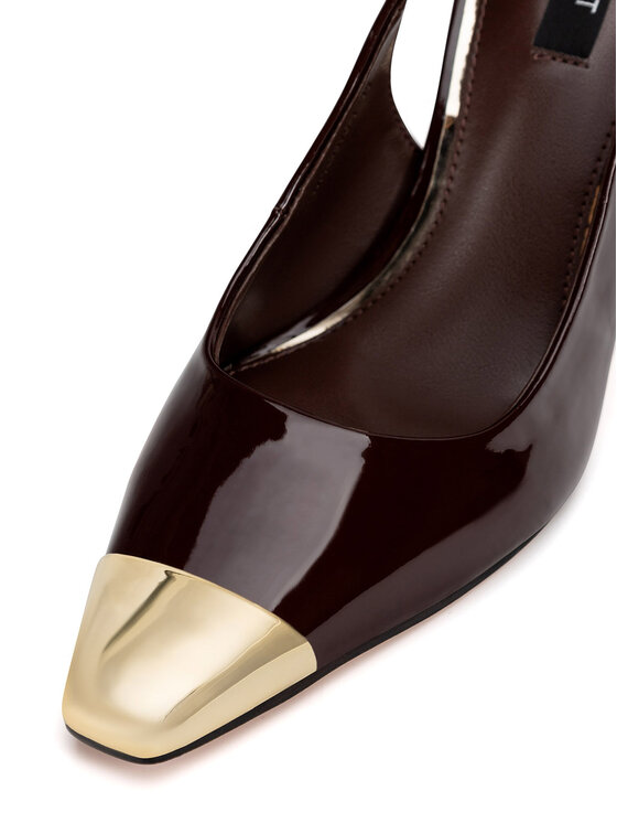 Nine West Nine West Pantofi cu toc subțire WFA3376-1 Maro