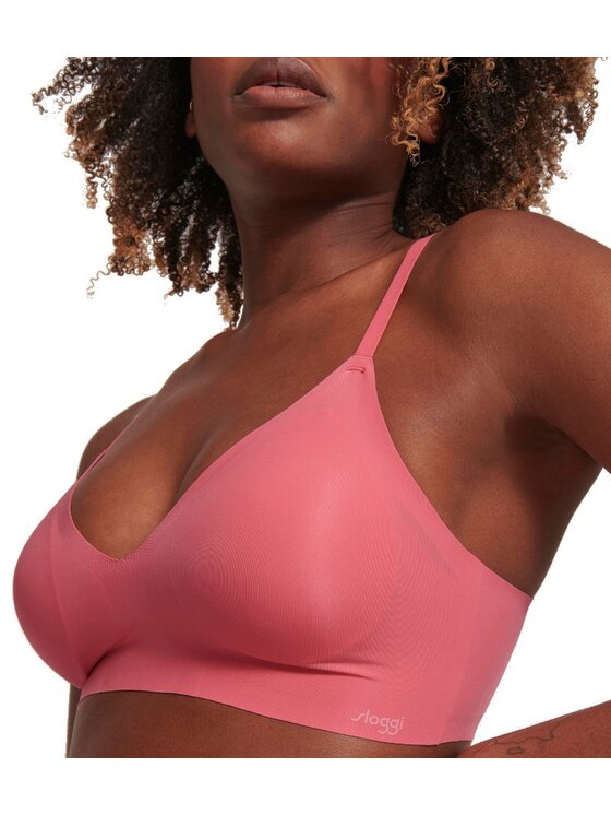 Sloggi Sloggi Biustonosz braletka ZERO Feel Ultra Bra EX 10202527 Różowy