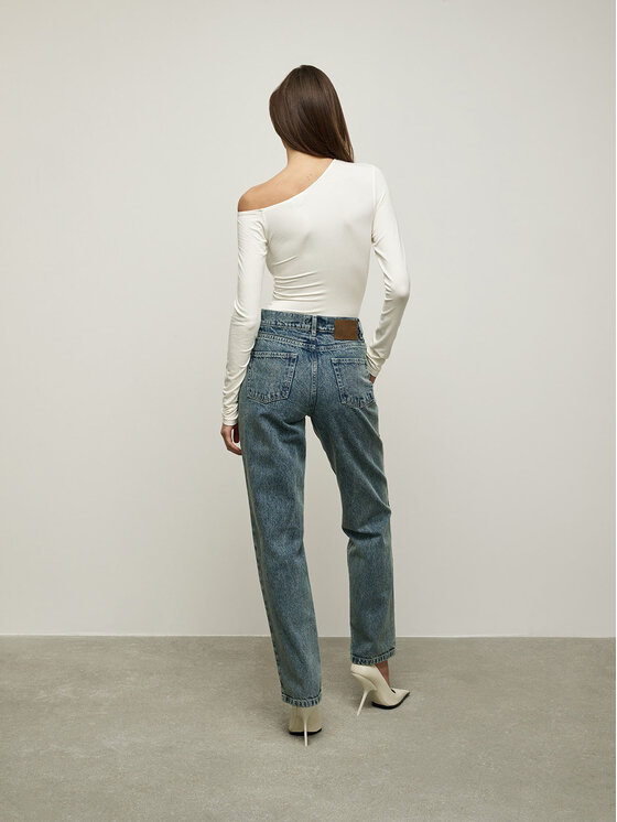 La Mania La Mania Jeansy EVERYDAY Modrá Classic Fit