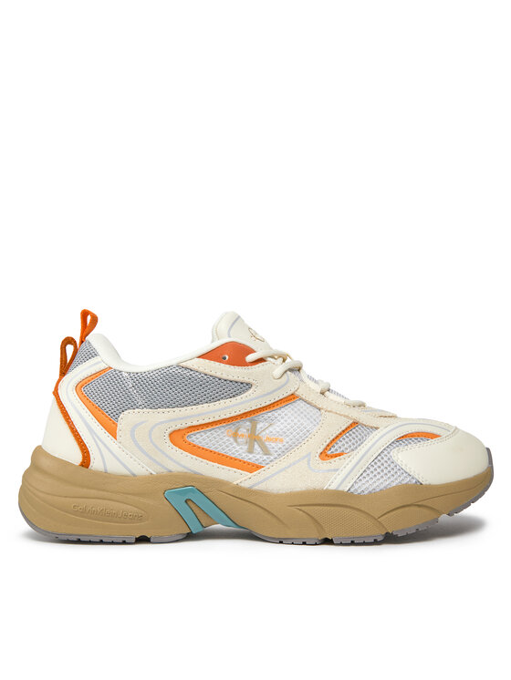Calvin Klein Jeans Sneakers Retro Tennis Su-Mesh YM0YM00589 Alb