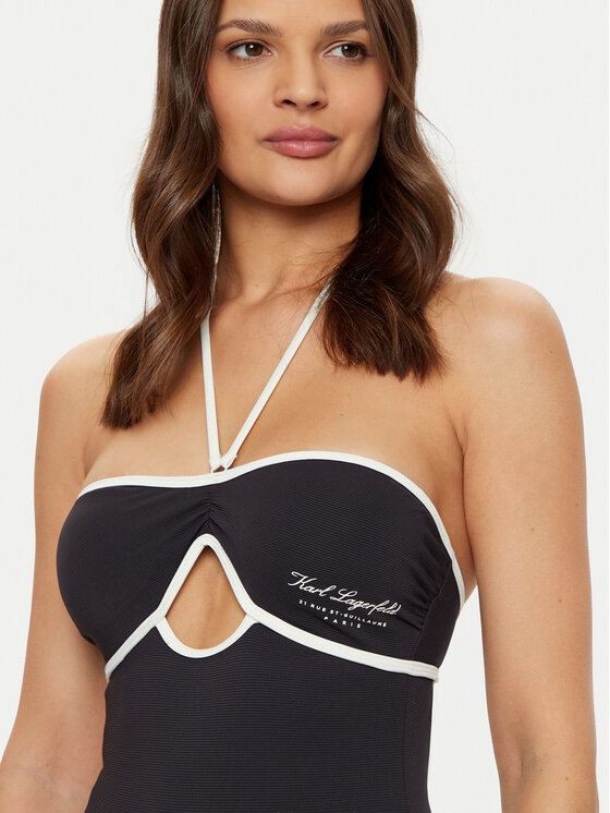 KARL LAGERFELD KARL LAGERFELD Μαγιό A1W46031 Μαύρο