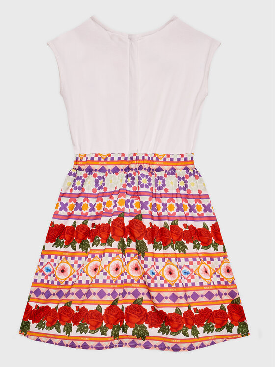 Guess Guess Vestito da giorno J3GK05 K6YW0 Multicolore Regular Fit