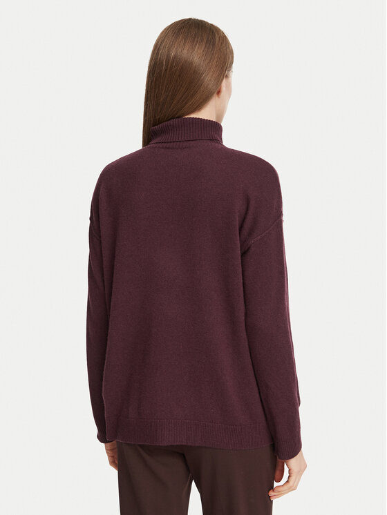 Marella Marella Džemper 2625366262200 Tamnocrvena Regular Fit