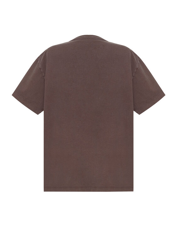 Magda Matyja Magda Matyja T-Shirt RANCHO T-SHIRT Brązowy Oversize