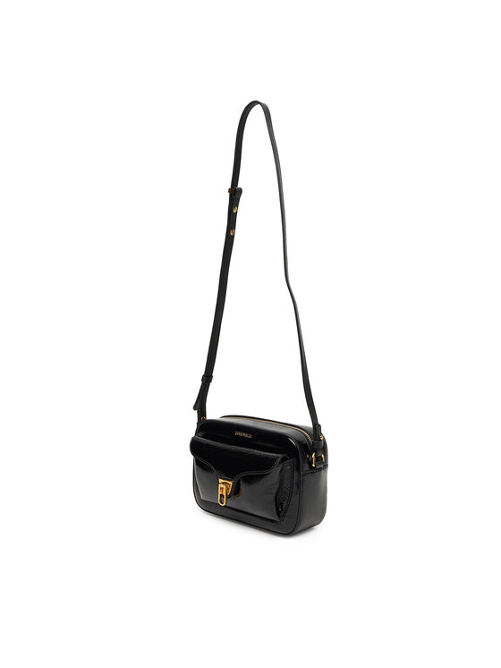 Coccinelle Coccinelle Torbica Coccinelle Beat Shiny Wri E1 TFC 15 02 01 Crna