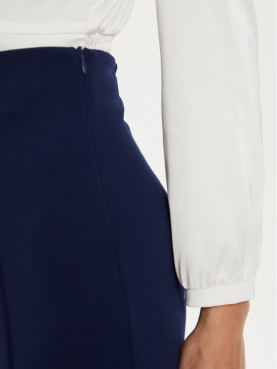 Rinascimento Rinascimento Pantaloni di tessuto CFC0019595002 Blu scuro Regular Fit