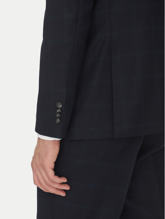 BOSS BOSS Garnitur H-Jeckson 50546122 Granatowy Regular Fit