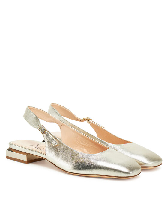 AGL AGL Sandalen Angie L Sling B D557006PCKB135G252 Goldfarben