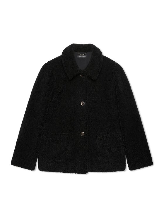 Fiorella Rubino Fiorella Rubino Cappotto invernale 8050T000398N033 Nero Regular Fit