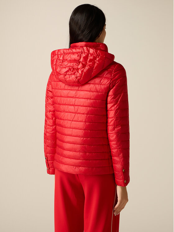 Oltre Oltre Kurtka puchowa F029R001521N016 Czerwony Regular Fit