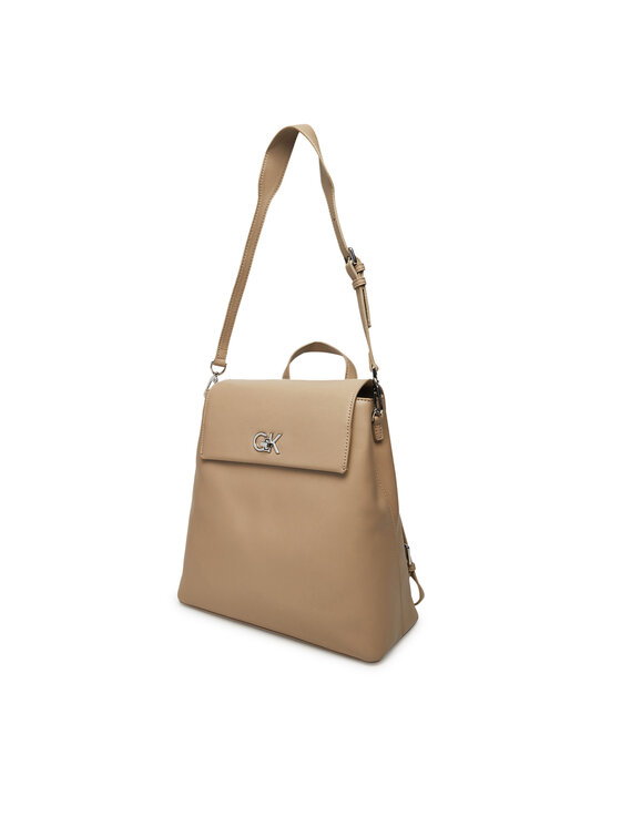 Calvin Klein Calvin Klein Ruksak Ck Flap Backpack With Conv Strap K60K613038 Bež