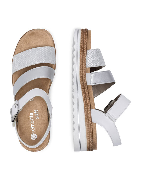 Remonte Remonte Sandalen D0Q55-90 Silberfarben
