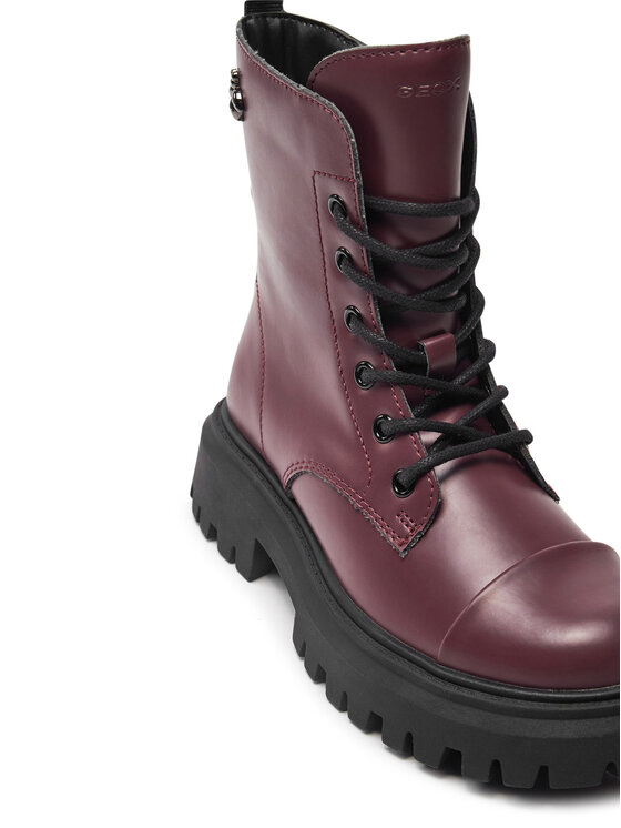 Geox Geox Stiefel J Maquinnens Girl J46M6B 000CN C7357 M Dunkelrot