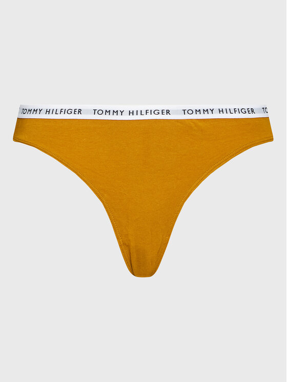 Tommy Hilfiger Tommy Hilfiger Sada 3 kusů string kalhotek UW0UW02829 Barevná