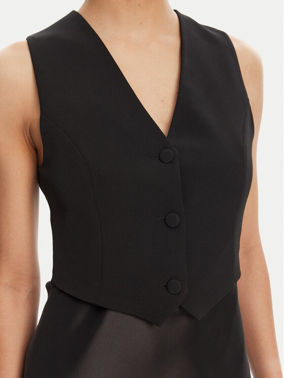 Liu Jo Liu Jo Sukienka koktajlowa WA5271 TS896 Czarny Regular Fit