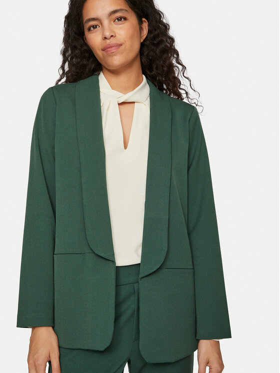 Vila Vila Giacca da abito Varone 14090069 Verde Regular Fit