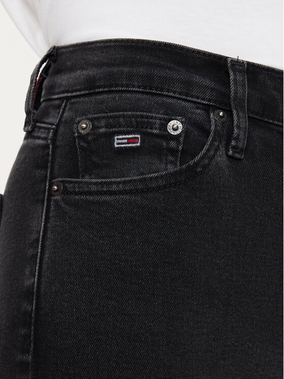 Tommy Jeans Tommy Jeans Jeansy Sylvia DW0DW16001 Czarny Skinny Fit